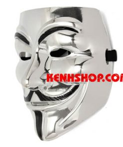 mặt nạ hacker bạc