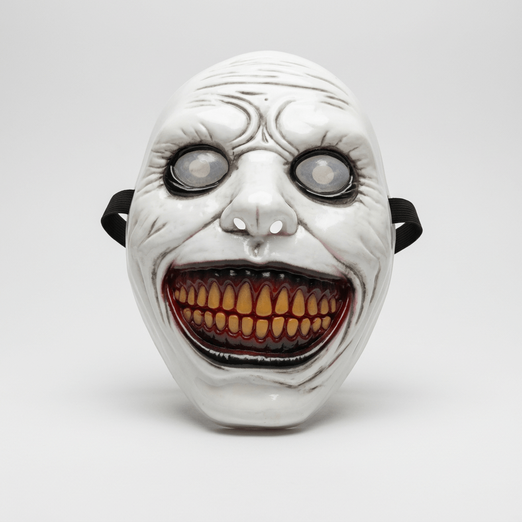 Alternative view of Mặt Nạ Quỷ Cười Smiling Demon Exorcist Hóa Trang Halloween Kinh Dị