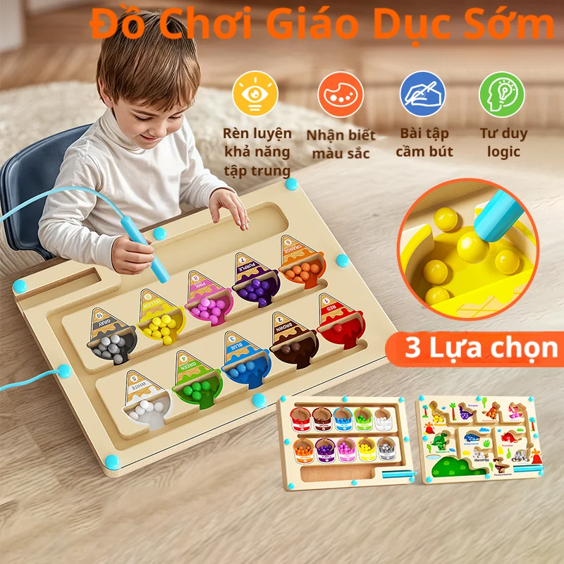đồ chơi đếm từ tính gỗ - Hoạt động đếm từ tính bằng gỗ cho trẻ em, - đánh giá thực tế