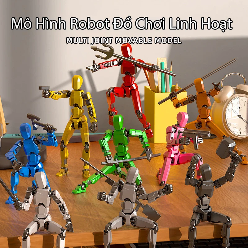 robot đồ chơi khớp linh hoạt - đánh giá thực tế