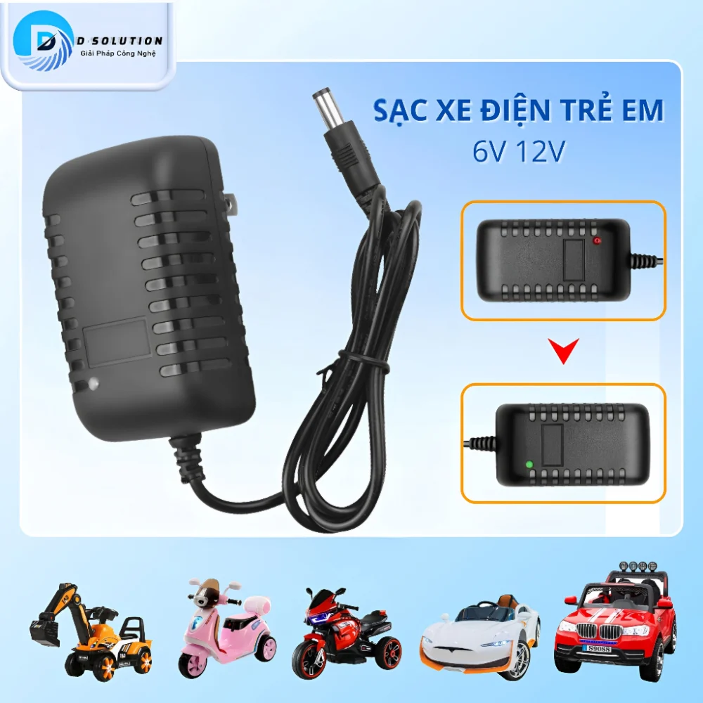 sạc xe điện trẻ em - Sạc Xe Ô Tô Điện Xe Máy Điện Trẻ Em - đánh giá thực tế