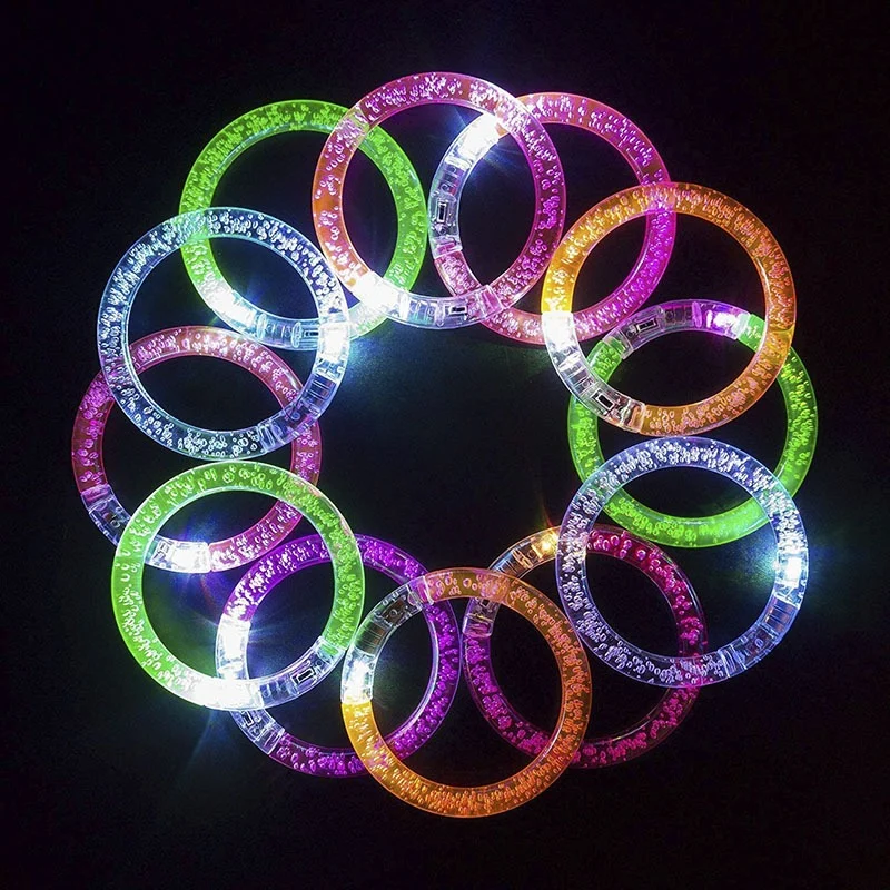 vòng tay đèn LED trẻ em - Vòng Tay Đồ Chơi Có Đèn LED Bằng Acrylic Cho - đánh giá thực tế